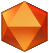 Concept/promotional render of the Orange Gem for Bejeweled Stars