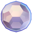 Concept/promotional render of the White Gem for Bejeweled Stars
