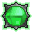 A green Bomb Gem