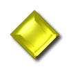 Concept/promotional render of the Yellow Gem from Bejeweled 2