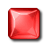 Concept/promotional render of the Red Gem from Bejeweled 2