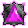 A purple Bomb Gem