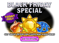 A Black Friday offer advertisement