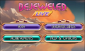 Bejeweled Live title screen on landscape