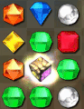 Erase unwanted gems off the board with Gemwipe.