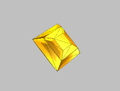 3D Yellow Gem used in the Hyperspace animation