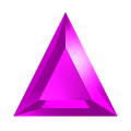 Concept/promotional render of the Purple Gem from Bejeweled 3 and various other Bejeweled products