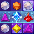 A blue Star Gem from Bejeweled Stars