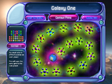 The Galaxy Map, with all puzzles completed.