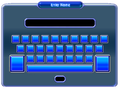 Bejeweled 2 Arcade enter name keyboard.