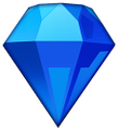Concept/promotional render of the Blue Gem for Bejeweled Stars