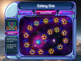 The Galaxy Map, with all planets available.