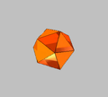 3D Orange Gem used in the Hyperspace animation